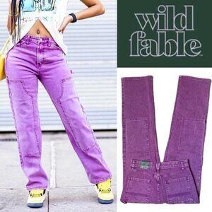 Wild Fable Lavender Straight Leg Jeans